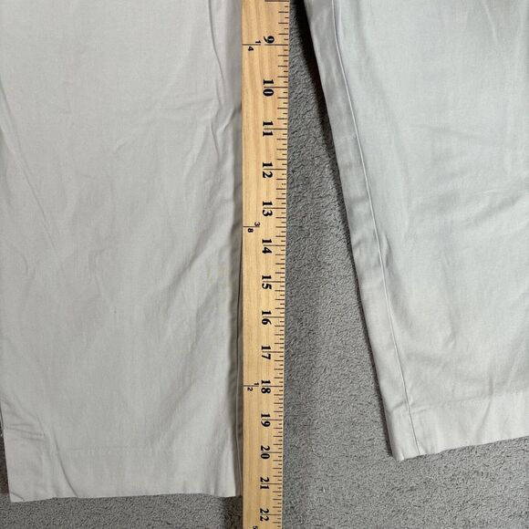 Talbots Signature Pants Women’s Size 4 Stone Flap Pockets Khaki Dress Pants - Picture 9 of 12